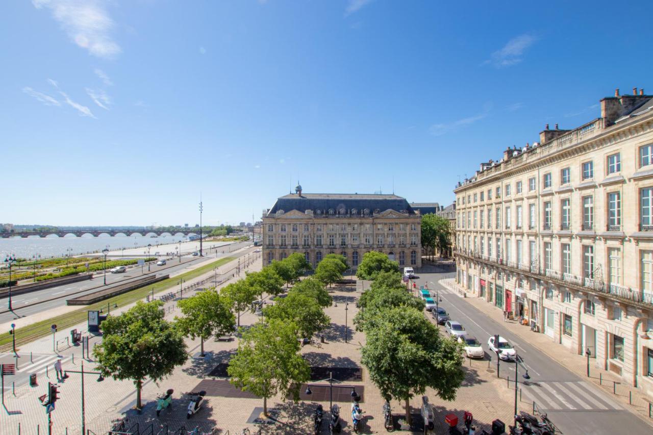 Appartement Luxe Avec Climatisation Parking Vue Exeptionnelle Bordeaux Eksteriør billede